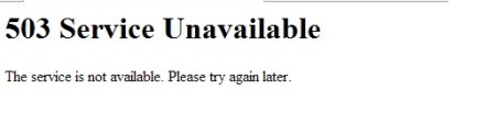 503-error